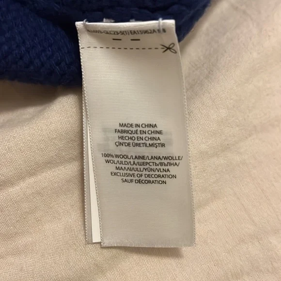 Polo by Ralph Lauren Turtleneck Royal Blue NWOT